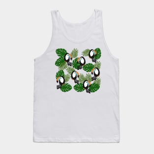 Toucan pattern Tank Top